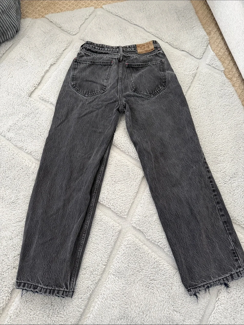 Men's Black Baggy Denim Pant